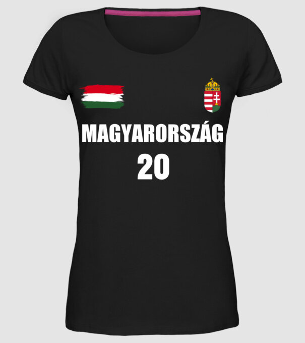  minta fekete pólón