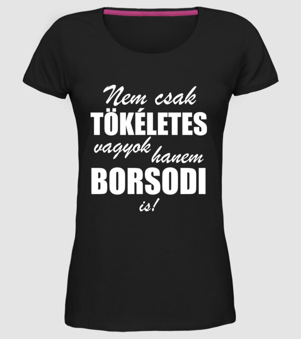  minta fekete pólón