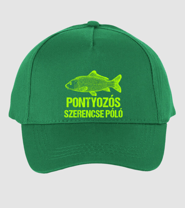  minta zöld pólón
