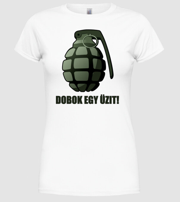  minta fehér pólón