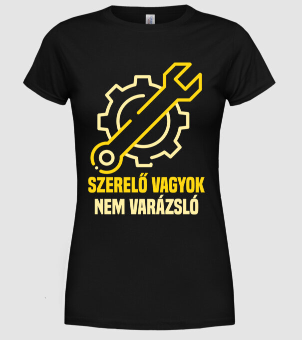  minta fekete pólón