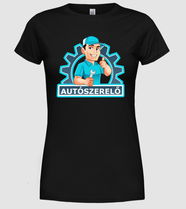  minta fekete pólón