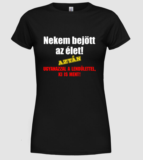  minta fekete pólón