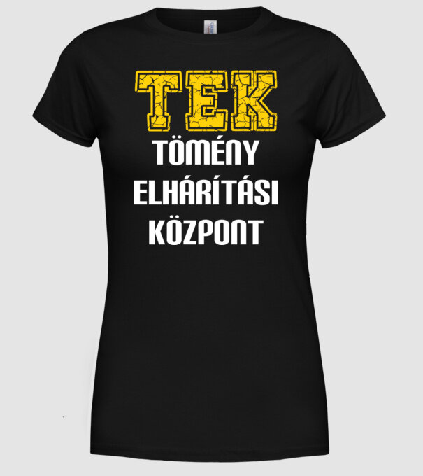  minta fekete pólón