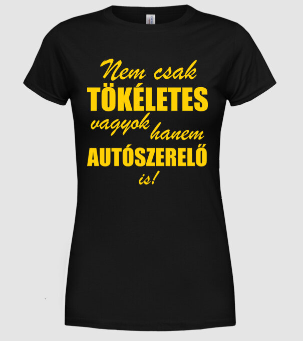  minta fekete pólón