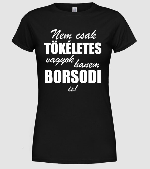  minta fekete pólón