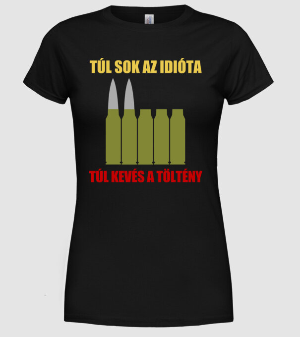  minta fekete pólón