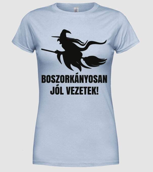  minta világoskék pólón
