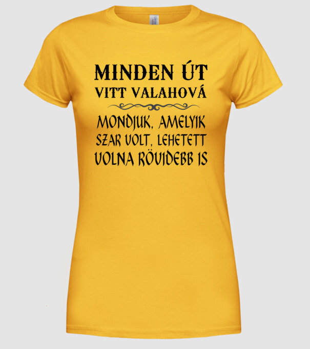  minta sárga pólón