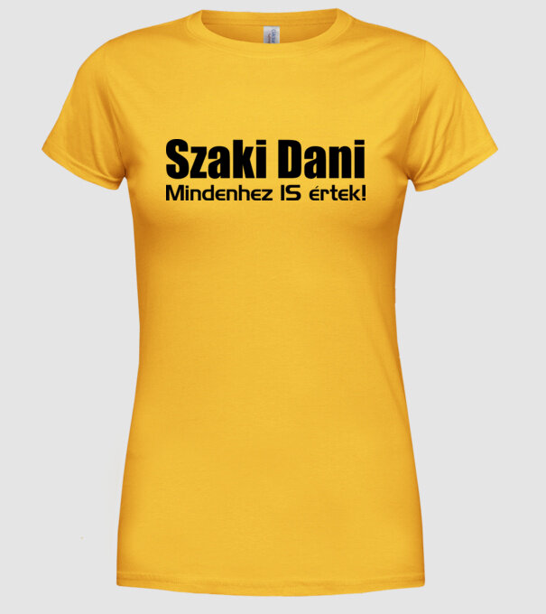  minta sárga pólón