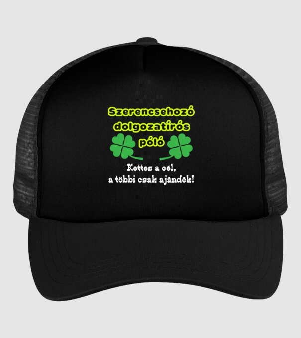  minta fekete pólón