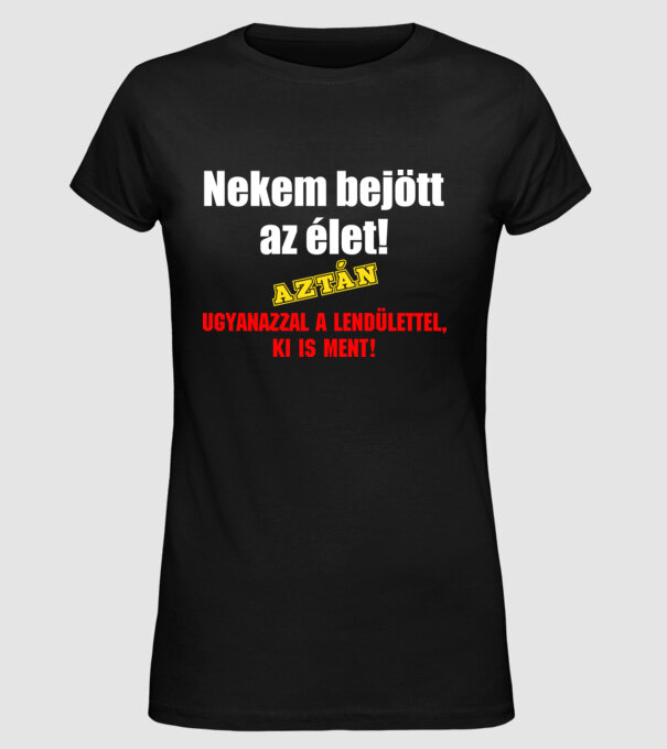  minta fekete pólón