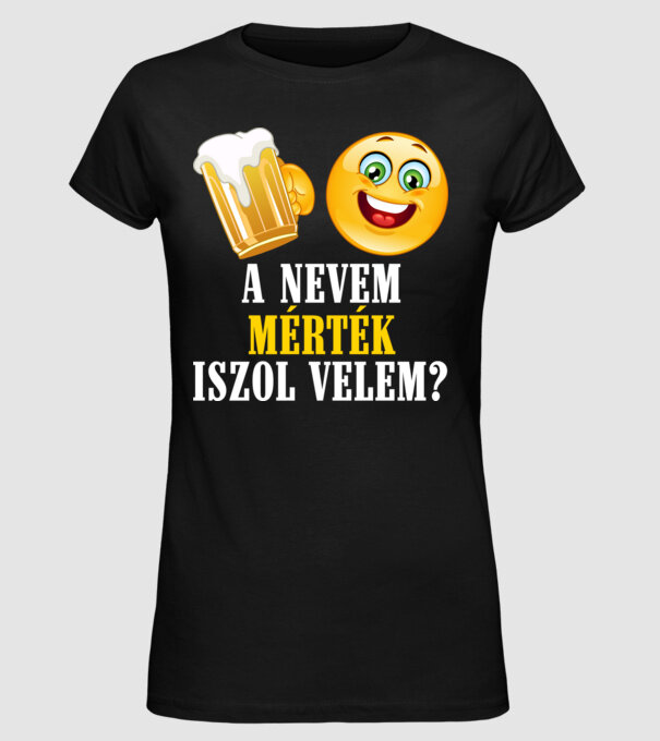  minta fekete pólón