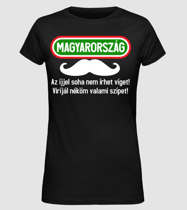  minta fekete pólón