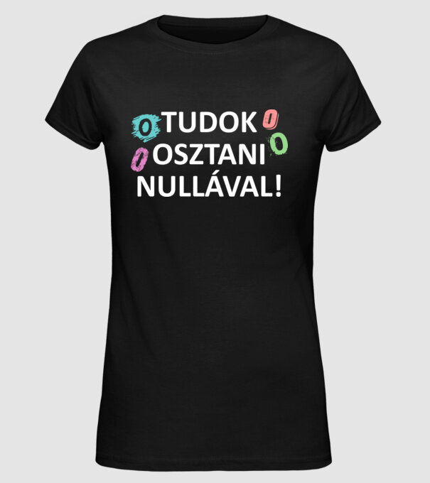  minta fekete pólón