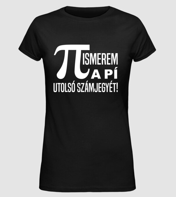  minta fekete pólón