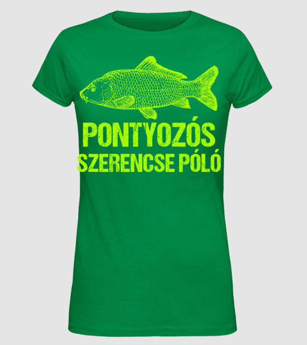  minta zöld pólón