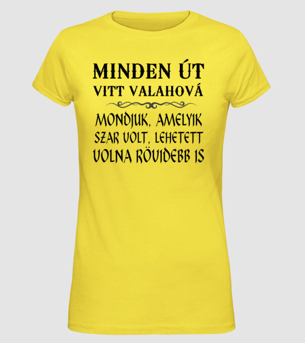  minta sárga pólón