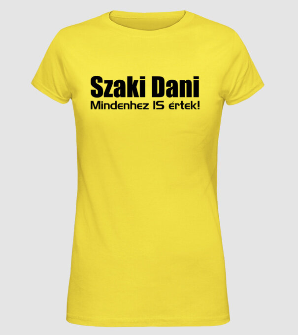  minta sárga pólón