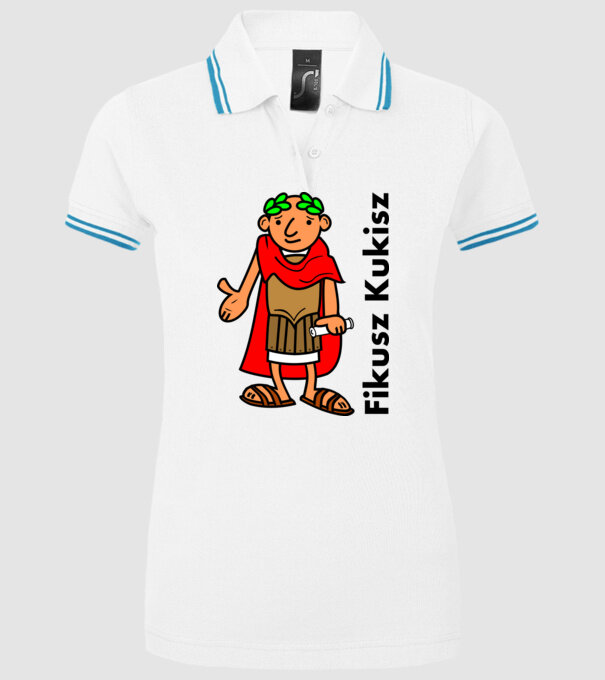  minta fehér pólón