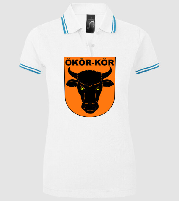  minta fehér pólón