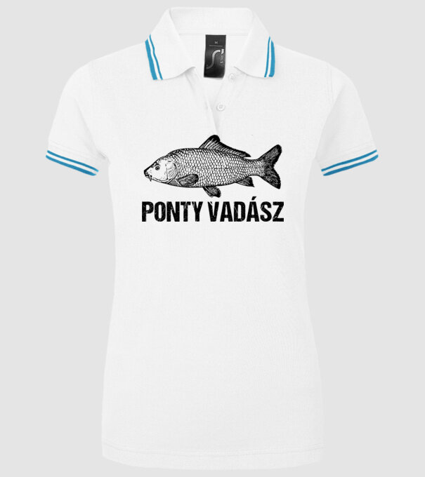  minta fehér pólón