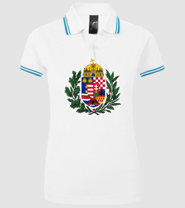  minta fehér pólón