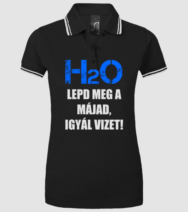  minta fekete pólón