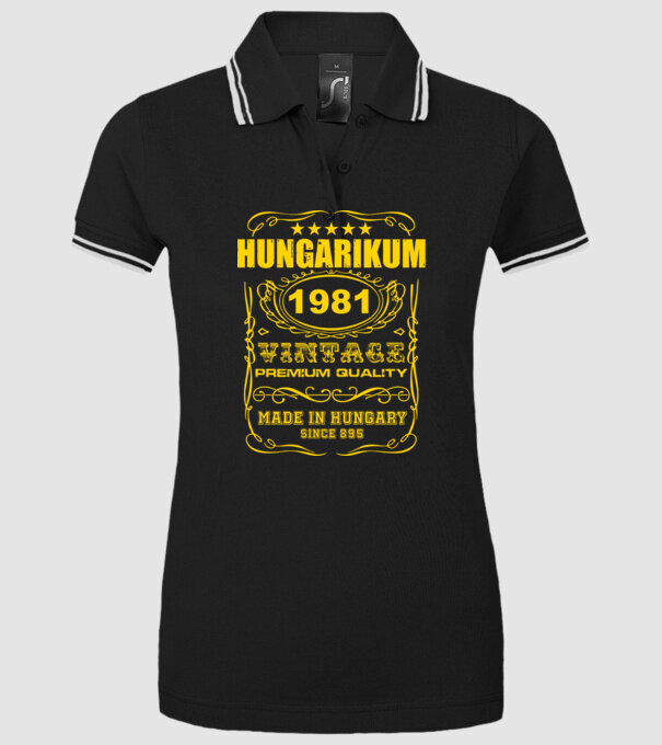  minta fekete pólón