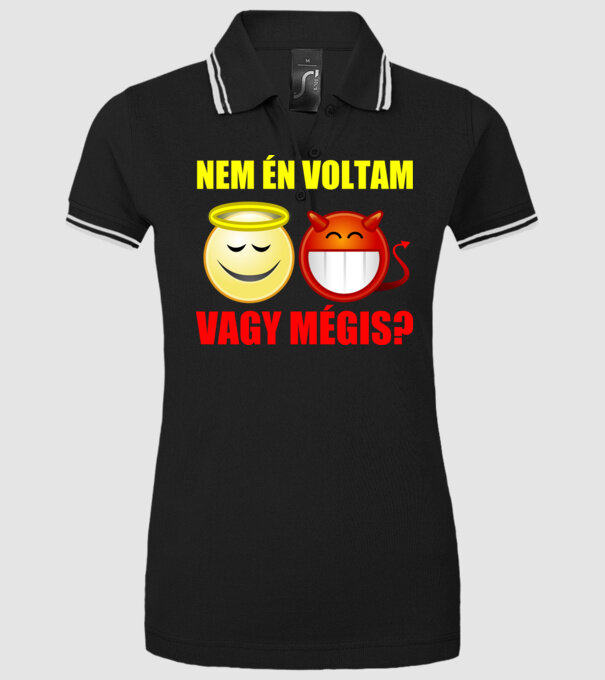 minta fekete pólón