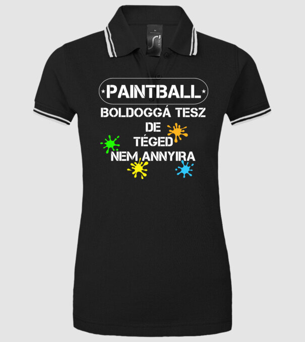  minta fekete pólón