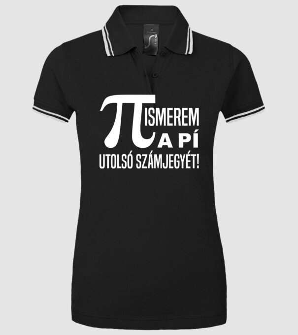  minta fekete pólón