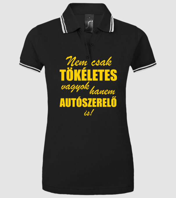 minta fekete pólón