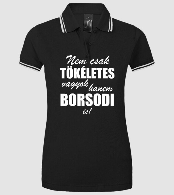  minta fekete pólón