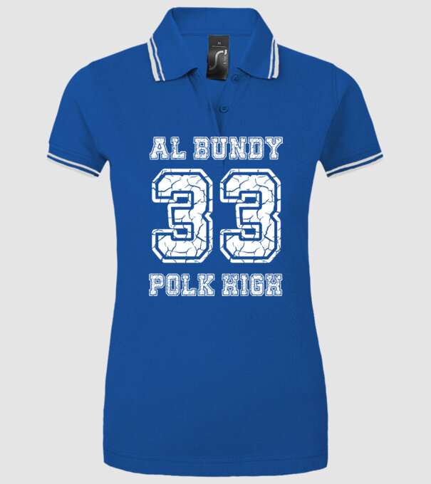  minta királykék pólón