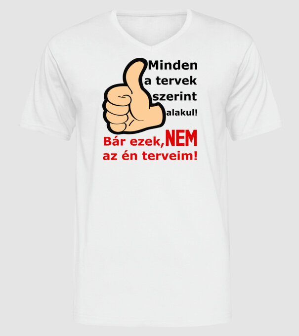  minta fehér pólón