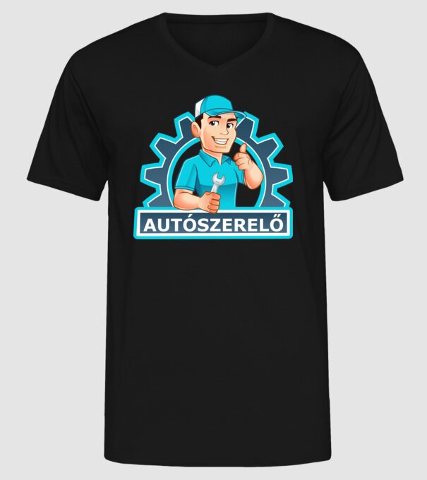  minta fekete pólón