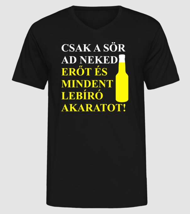  minta fekete pólón