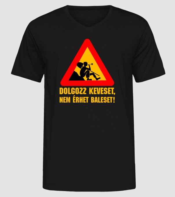  minta fekete pólón