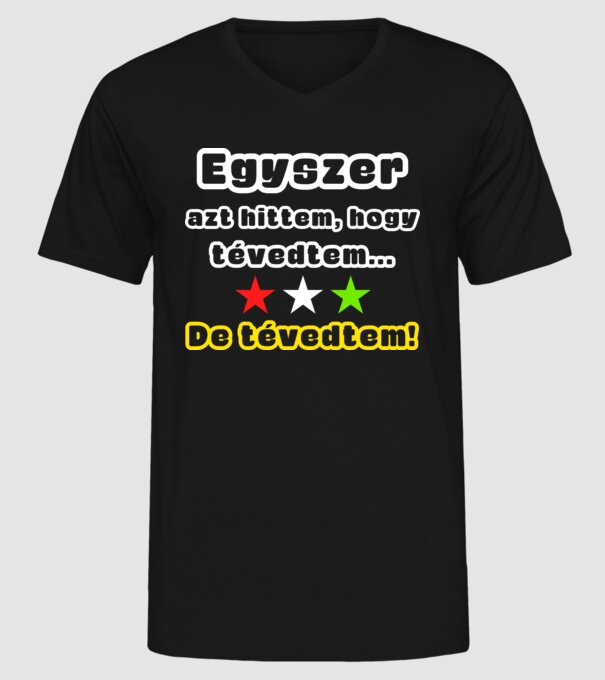  minta fekete pólón