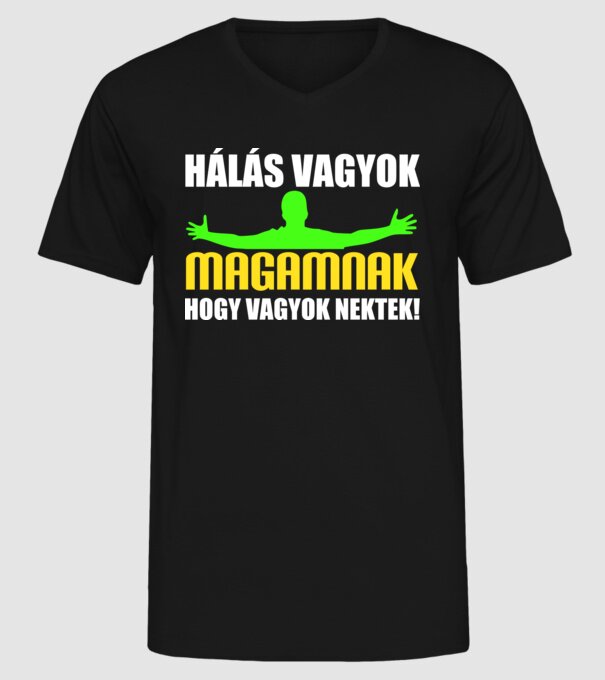  minta fekete pólón