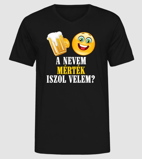  minta fekete pólón