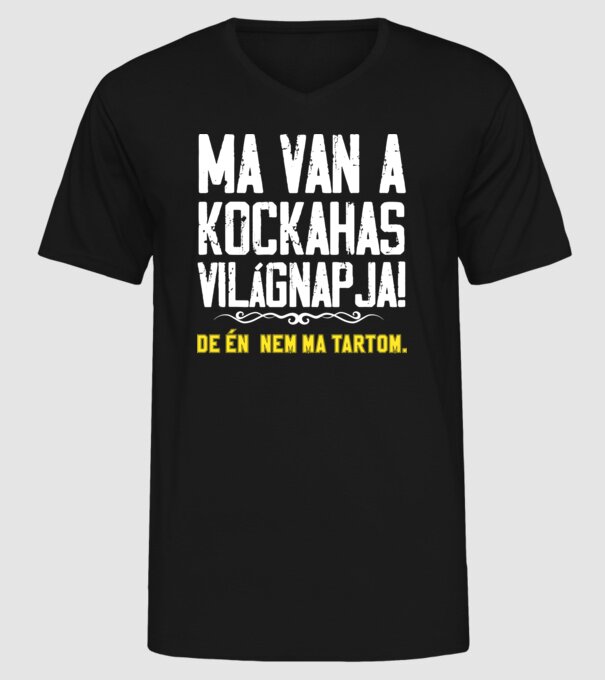  minta fekete pólón
