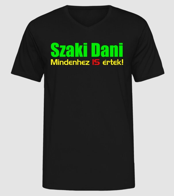  minta fekete pólón