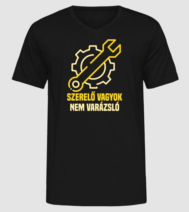  minta fekete pólón