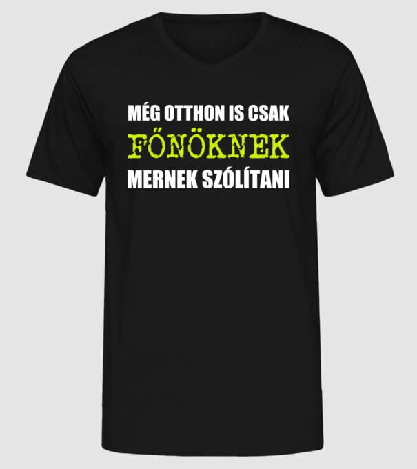  minta fekete pólón