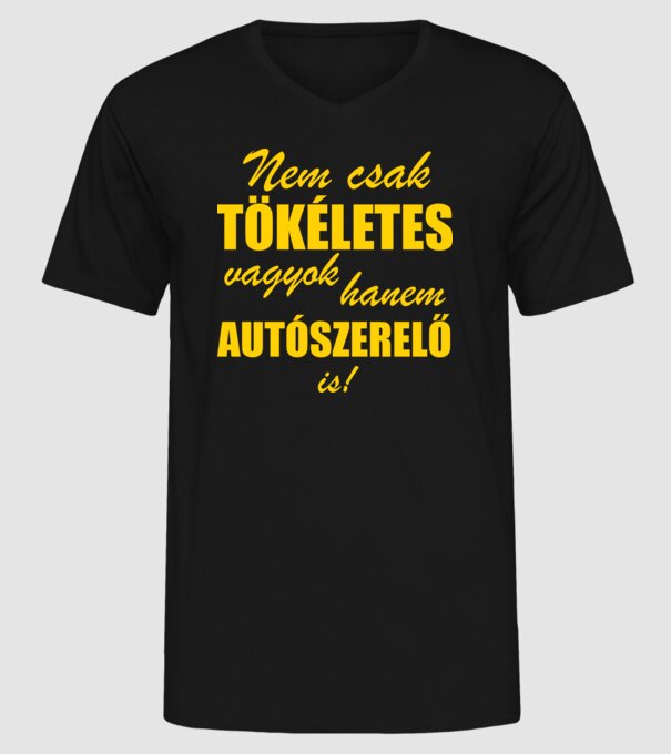  minta fekete pólón