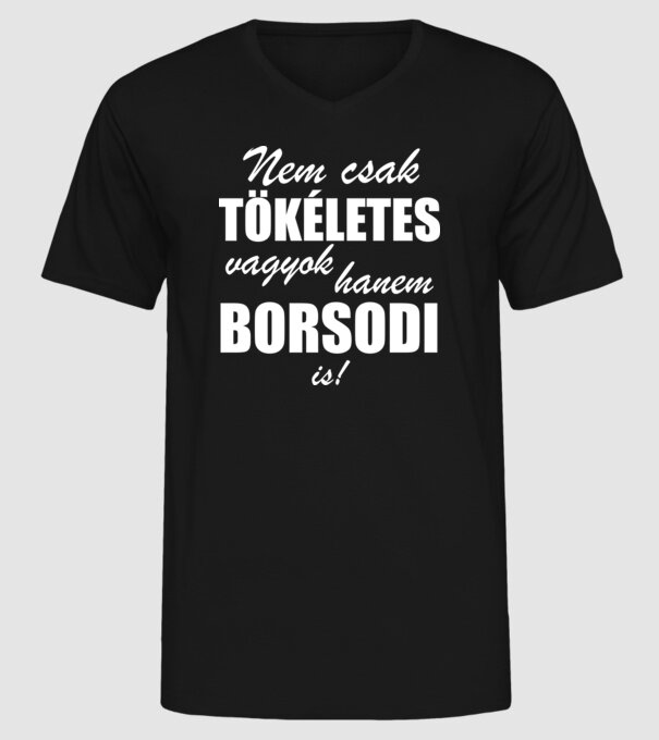  minta fekete pólón