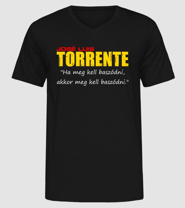  minta fekete pólón