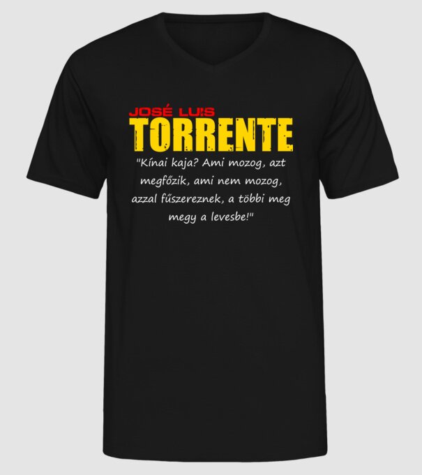 minta fekete pólón